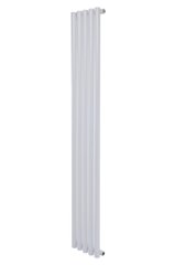 Вертикальный дизайнерский радиатор отопления Arttidesign Matera 5/1800 белый матовый, Белый матовый