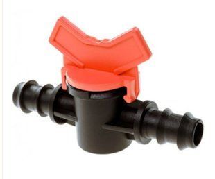 Кран AAA проходной для садовой трубки DP16 SL 011-4 104284