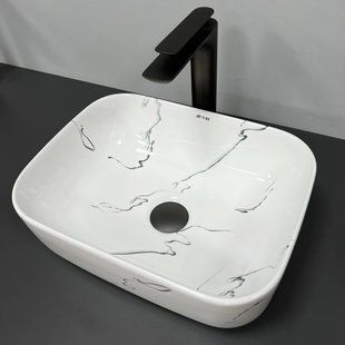 Умывальник VBI Palermo S marmo glossy накладной VBI-012305, Мрамор