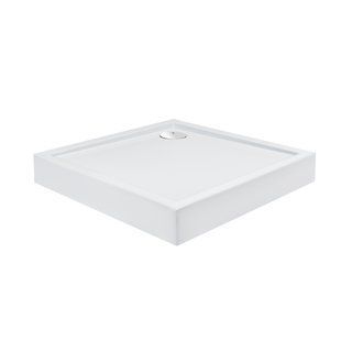 Душевой поддон Qtap Tern 309912C 90x90x12 см + сифон, Белый
