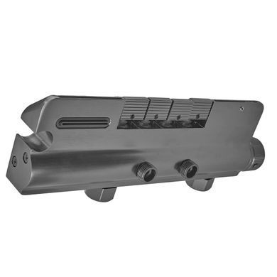 Душева система Champion PBR-009-J graphite з кнопковим перемикачем 4 режими CH6502, Графит