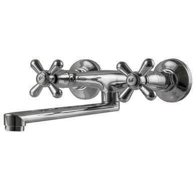 Змішувач для кухні Globus Lux GB Sharm-361-BRASS, Хром