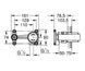Скрытая часть Grohe EuroDisc Joy 23429000