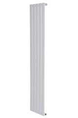 Дизайнерский вертикальный радиатор отопления Arttidesign Livorno 5/1800 белый матовый, Белый матовый