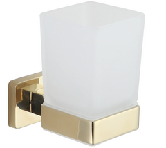 Склянка для зубних щіток Mexen Asis Gold MEX-7017638-50, Золотий