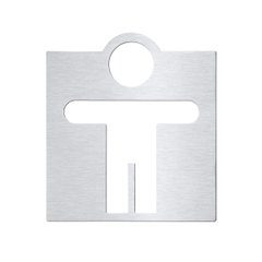 Табличка "Чоловічий туалет" Bemeta Hotel 111022035, Нержавіюча сталь