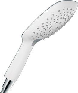 Ручной душ Hansgrohe Raindance Select E 150 3jet EcoSmart White/хром 26551400, Хром