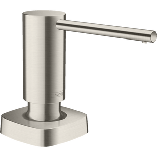Дозатор кухонный Hansgrohe A71 500 ml врезной Stainless Steel 40468800, Нержавеющая сталь