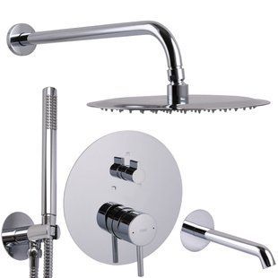 Душевая система скрытого монтажа Topaz Loft TLF 32115-H39-C, Хром
