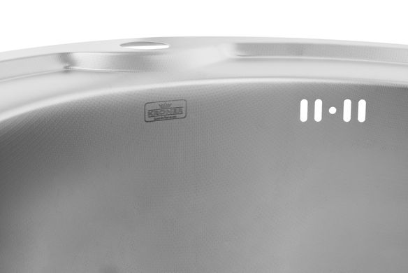Кухонна мийка Kroner KRP Dekor-510 (0,6 мм) CV022767, Decor