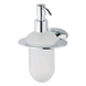 Дозатор жидкого мыла с держателем Devit Prestige 8050124SD, Хром