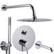 Душевая система скрытого монтажа Topaz Loft TLF 32115-H39-C, Хром