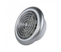 Витяжний ультратоникий вентилятор MMotors MM 100 срібло, 60 м3/г зі зворотним клапаном