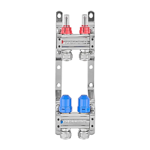Коллекторный блок с расходомерами и евроконусами Koer KR.1210-2 - 1"x2 Ways KR5264