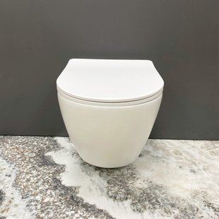 Подвесной унитаз VBI Vulcano white matt VBI-020415, Белый матовый