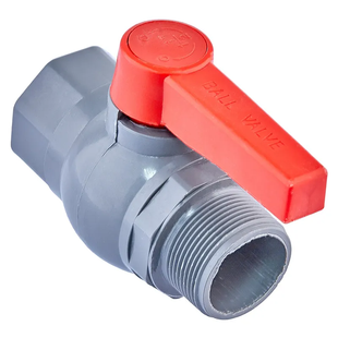 Кран шаровый Plamix PVM-1 1/2" FM PVC PM0623