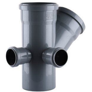Крестовина VSplast 2пл перех 110х110х45&deg;+2(50х90&deg;) (отвод слева и сзади) 000025629