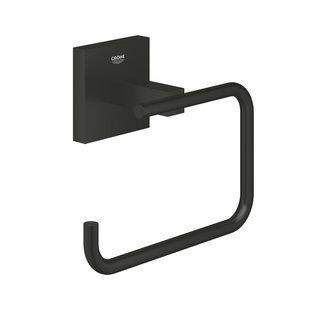 Держатель туалетной бумаги Grohe QuickFix Start Cube 409782430, Черный матовый