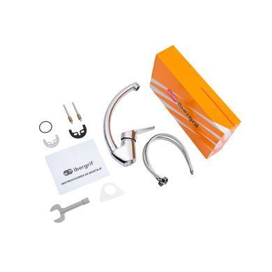 Смеситель для кухни Ibergrif Roma M14850 CV028509, Хром