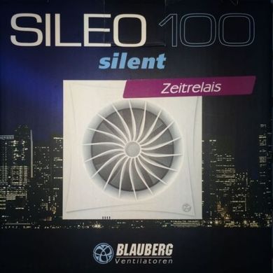 Малошумный вентилятор Blauberg Sileo 100 H