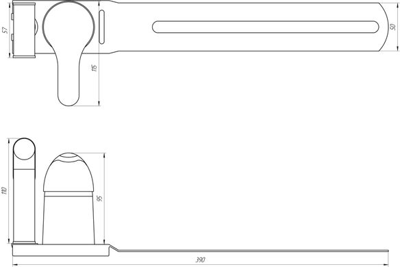 Змішувач для біде Globus Lux Solly GLSO-0206, Хром