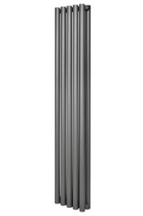 Вертикальный дизайнерский радиатор отопления Arttidesign Matera II 5/1500 серый, Серый