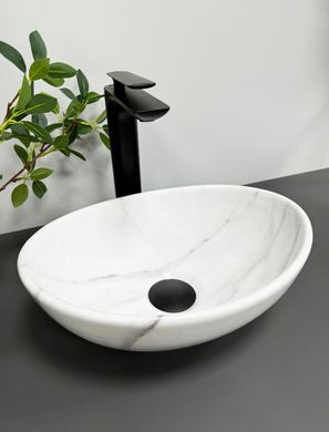 Умивальник VBI Parma nature marble gloss накладний VBI-011002, Мармур