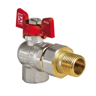 Кран з американкою Koer 1" KR.228 кутовий KR0149