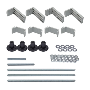 Комплект ніжок регульованих для високого душового піддону Mixxus Strong ST02-Set chrome MI8161