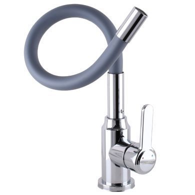 Смеситель для кухни Domino Ellipse DCC-203L-gray 000025129, Серый