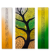 Металлокерамический дизайн-обогреватель "Осенний блюз" (триптих), Цветной