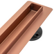 Душевой канал Rea Neo Slim Pro 70 см brushed copper REA-G0651