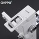 Душова система Gappo G2417-8, вилив - перемикач на лійку, білий/хром, Хром
