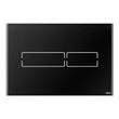 Клавіша змиву Tece TECElux Mini сенсорна Glass Black 9240961