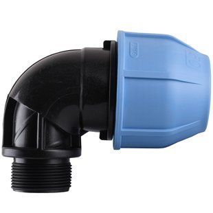 Коліно ПНД Vsplast 50x1 1/2 '' ЗР 4003 000007899