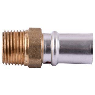 Муфта с наружной резьбой пресс APE AP 101 1/2&Prime;х16 000001711
