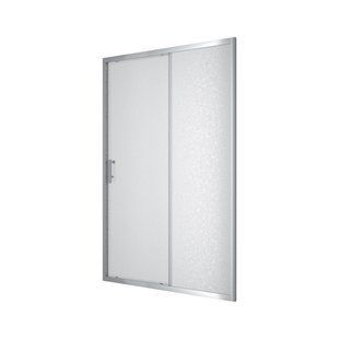 Душевые двери Koller Pool Trend двухсекционные 1200x1900 мм стекло grape TD120G, Универсальная, матовый, хром