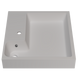 Раковина глянцевая над стиральной машиной Amidicon Breeze 60 600x600 з литого камня BREEZE_60_HL, Белый