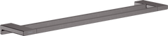 Рушникотримач подвійний Hansgrohe AddStoris 62.6/64.8 x 12.4 см Brushed Black 41743340, Шліфований чорний хром