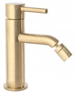 Смеситель для биде Rea Lungo brushed gold REA-B4702, Золотой