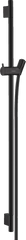 Душевая штанга Hansgrohe Unica S Pura 90 см со шлангом 160 см черный матовый 28631670, Черный матовый