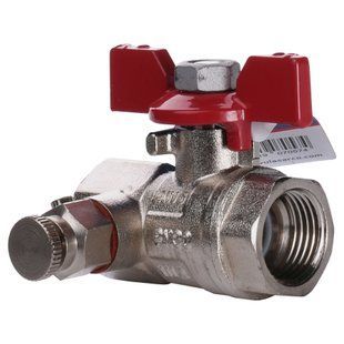 Кран шаровый полнопроходной Arco VA30 1/2&Prime; 152203 с краном Маевского