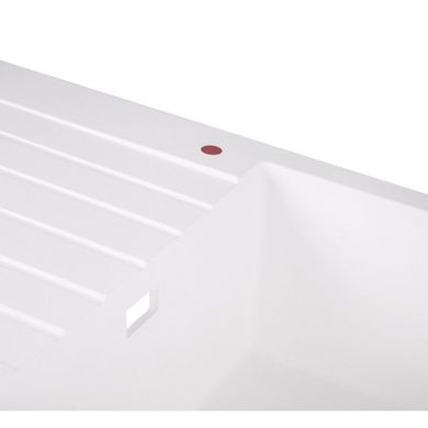 Кухонна мийка Apell Pietra Plus PTPL861GW Total white, Білий