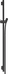 Душова штанга Hansgrohe Unica S Pura 90 см зі шлангом 160 см Matt Black 28631670, Чорний матовий