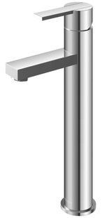 Смеситель для умывальника Kohlman Gixs chrome высокий QB170G, Хром