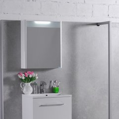 Зеркальный шкаф Fancy Marble MC Santorini 600, Белый