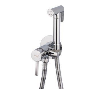Набор гигиенического душа скрытого монтажа Frap F7505-2, хром, Хром