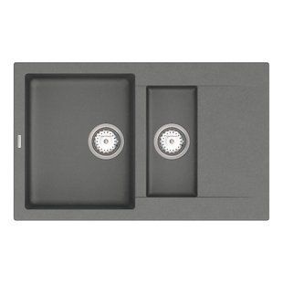 Кухонная мойка VANKOR Orman OMP 04.80 Gray stone