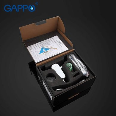 G3236 Змішувач для ванни короткий литий гусак Ø35 Gappo Vantto 1/8, Хром