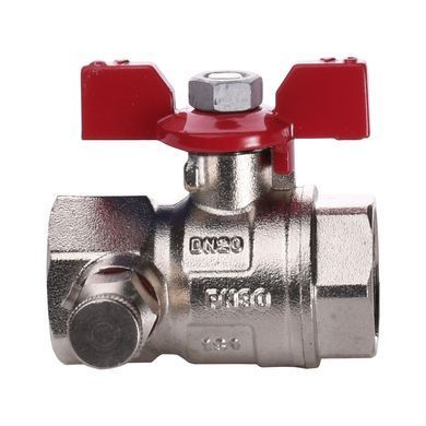 Кран кульовий повнопрохідний Arco VA30 3/4&Prime; 152204 з краном Маєвського